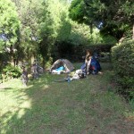 Départ du camping Las Pinhiers, on ne se doute pas de ce qui nous attend !